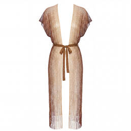 LULI FAMA caftan de plage long Beachwear