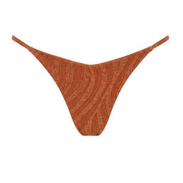 LULI FAMA bas de maillot de bain tanga Muse Glow