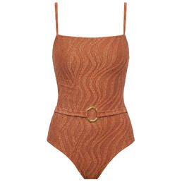 LULI FAMA maillot de bain 1 pièce coques sans armatures Muse Glow