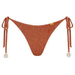LULI FAMA bas de maillot de bain slip brésilien lacets Muse Glow LULI FAMA bas de maillot de bain slip brésilien lacets Muse Glow