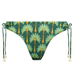 WATERCULT bas de maillot de bain slip brésilien lacets Tropical Muse
