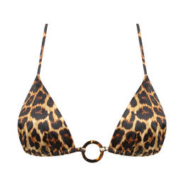 MAISON CLOSE haut de maillot de bain triangle Safari