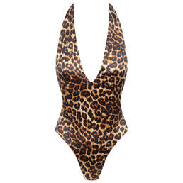 MAISON CLOSE maillot de bain 1 pièce décolleté sans armatures Safari