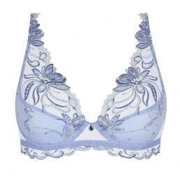LISE CHARMEL soutien-gorge triangle Nymphe Bleue