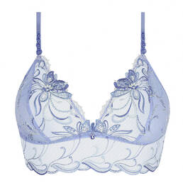 LISE CHARMEL soutien-gorge triangle sans armatures Nymphe Bleue