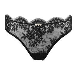 I.D. SARRIERI slip en dentelle Feathers of a Swan