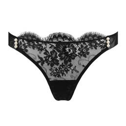 I.D. SARRIERI string en dentelle Feathers of a Swan