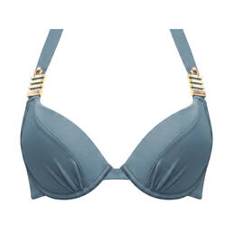 MARLIES DEKKERS haut de maillot de bain push-up Royal Navy