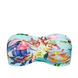 LULI FAMA haut de maillot de bain bandeau Ocean's Kiss LULI FAMA haut de maillot de bain bandeau Ocean's Kiss