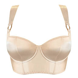 BORDELLE soutien-gorge bustier en soie New Signature