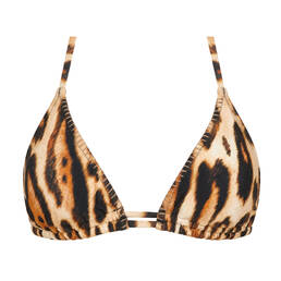 SORAYA haut de maillot de bain triangle Emilie Leopard