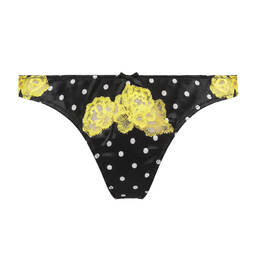 FLEUR DU MAL string en soie et dentelle Juliet Lace