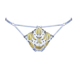 FLEUR DU MAL slip brésilien Banana Embroidery