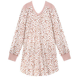 LE CHAT chemise de nuit en coton Mantra
