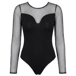LISE CHARMEL body manches longues Cuir Couture