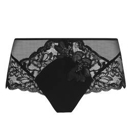 LISE CHARMEL shorty en dentelle Cuir Couture