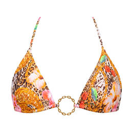 LULI FAMA haut de maillot de bain triangle Paradise Prowl