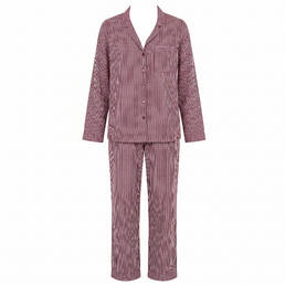 LAURENCE TAVERNIER pyjama chemise en coton Essentiel Fantaisie