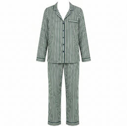 LAURENCE TAVERNIER pyjama chemise en coton Essentiel Fantaisie LAURENCE TAVERNIER pyjama chemise en coton Essentiel Fantaisie