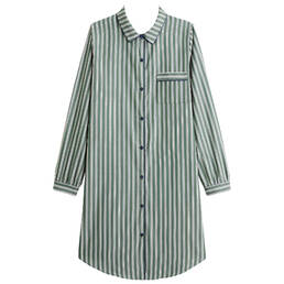LAURENCE TAVERNIER chemise de nuit en coton Essentiel Fantaisie