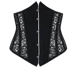 I.D. SARRIERI corset en soie Blossomfall