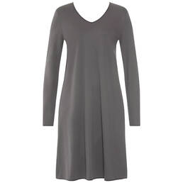 HANRO chemise de nuit manches longues en coton Cotton Silk