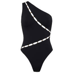 LIVY maillot de bain 1 pièce asymétrique sans armatures Moss Beach