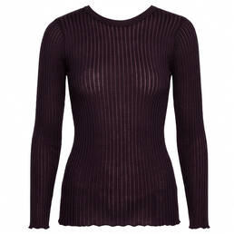 OSCALITO top manches longues en laine et soie Gela