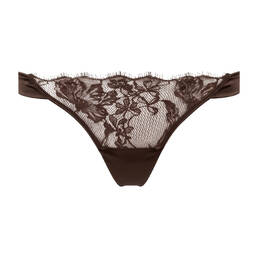 LIVY tanga en soie et dentelle Dahlia Street