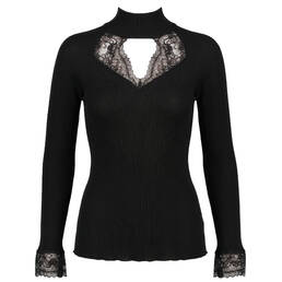 OSCALITO pull en laine et soie Balza Leavers