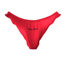SCANDALE tanga en satin Dédicace