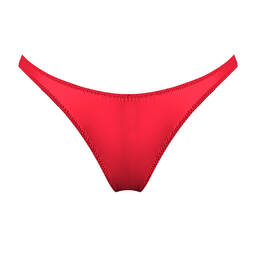 SCANDALE slip échancré en satin Dédicace