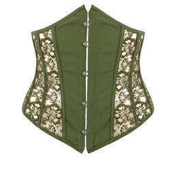 I.D. SARRIERI corset en soie Blossomfall