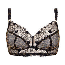 GOSSARD soutien-gorge bustier sans armatures Floral Leopard