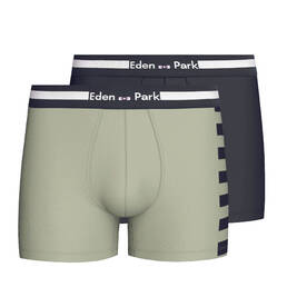EDEN PARK  pack de 2 boxers homme en coton Basics