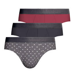 IMPETUS pack de 3 slips homme en coton Urbane