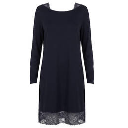 HANRO chemise de nuit manches longues en modal Azelia