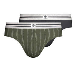 IMPETUS pack de 2 slips homme en coton Stride