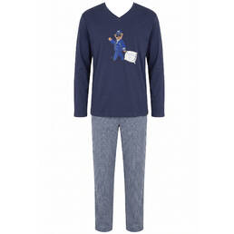 ARTHUR pyjama homme en coton Pilote de Lit ARTHUR pyjama homme en coton Pilote de Lit