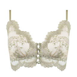 MARJOLAINE soutien-gorge bustier ouverture frontale Nocturne en dentelle Daniella
