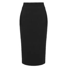 LIVY jupe crayon midi en laine Marley