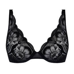 I.D. SARRIERI soutien-gorge triangle en velours Magical Eclipse