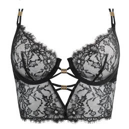 ATELIER AMOUR soutien-gorge bustier en dentelle Sans Détour