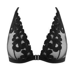 MAISON LEJABY soutien-gorge triangle ouverture frontale Midnight Fever