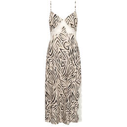 FÉRAUD nuisette longue en coton et modal Zebra Elegance FÉRAUD nuisette longue en coton et modal Zebra Elegance