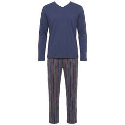 MEY pyjama homme  en coton Luminous Stripes