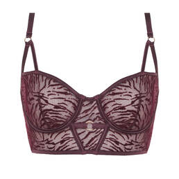 PRELUDE soutien-gorge bustier Nuit de velours PRELUDE soutien-gorge bustier Nuit de velours