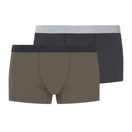 HANRO pack de 2 boxers homme en coton Cotton Essentials HANRO pack de 2 boxers homme en coton Cotton Essentials