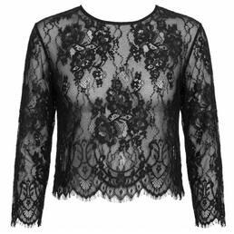 OSCALITO top manches longues en dentelle Pollino OSCALITO top manches longues en dentelle Pollino