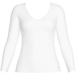 IMPETUS top col V en coton Women Innovation
